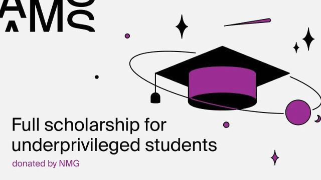 The NMG Scholarship - offering a full scholarship for one of our full-time Master programs!